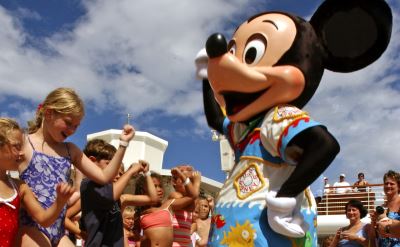 Mickey Mouse on Disney cruise