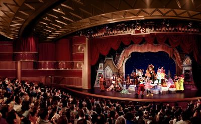 Disney cruise stage show