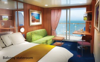 Norwegian Dawn stateroom